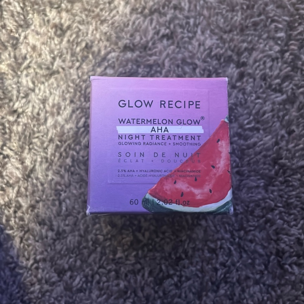 glow recipe watermelon glow night treatment